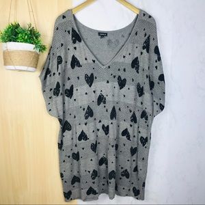 Torrid | heat pattern eyelet stripes shirt